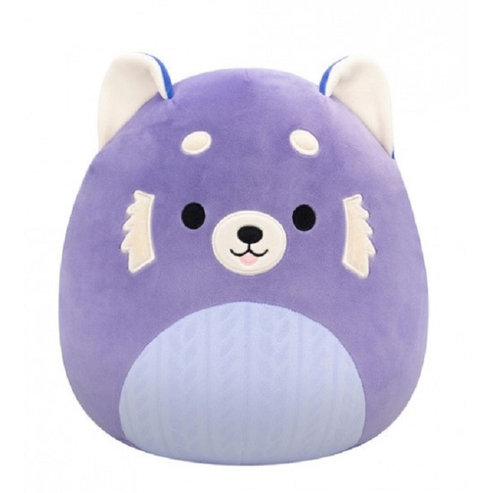 Jucarie de plus 30 cm, Aldice red panda violet, Squishmallows