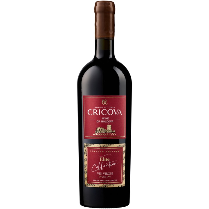 Vin rosu de colectie Virgin 2011, sec, 0.75l