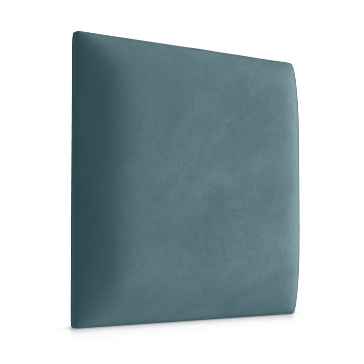 Тапициран стенен панел 3D квадрат 30 см x 30 см морски текстил кадифе табла маса