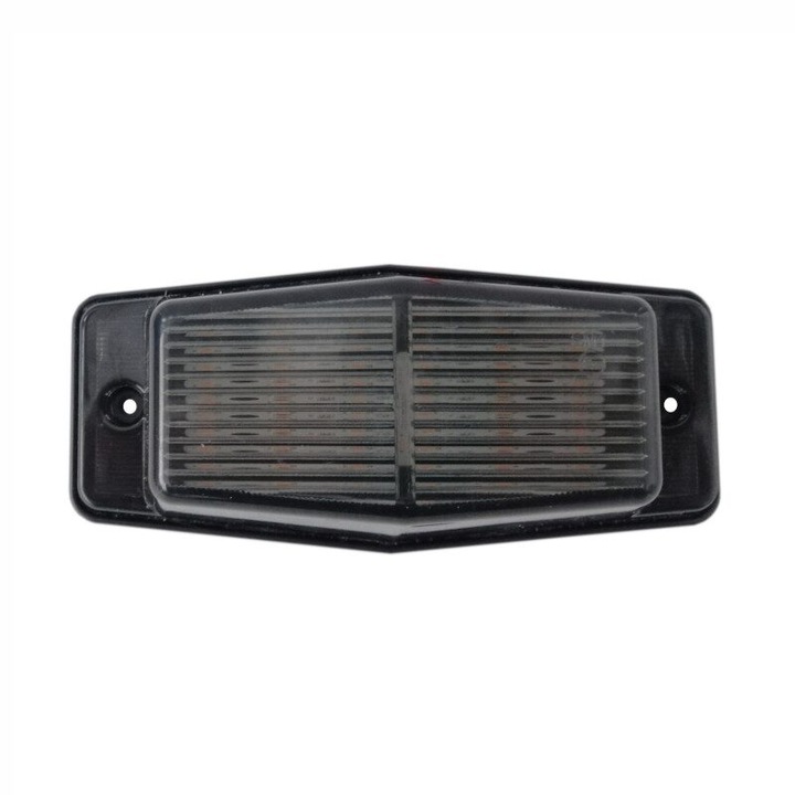 Lampa gabarit, semnalizare, 12V-24V, cu sticla dubla fumurie, pentru camion, tractor, excavator, masini agricole, FR0221 Formplas BK79009