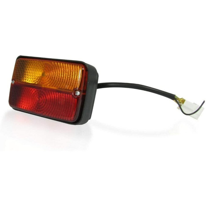 Stop universal combinat spate cu lumina de frana si semnalizare, compatibil cu Massey Ferguson 12V