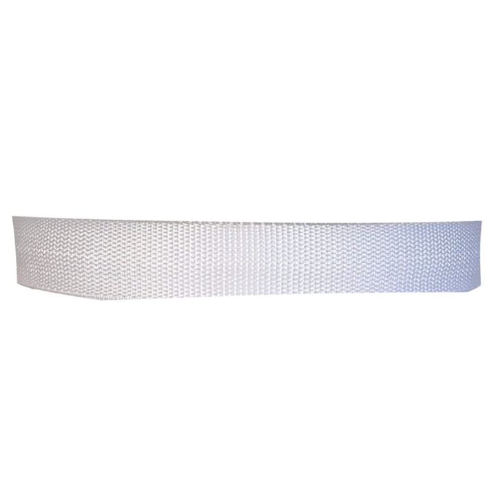 Szállítópánt, 25 mm, 50 m, fehér