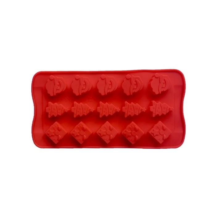 Forma prajitura, 15 bucati, Rosu