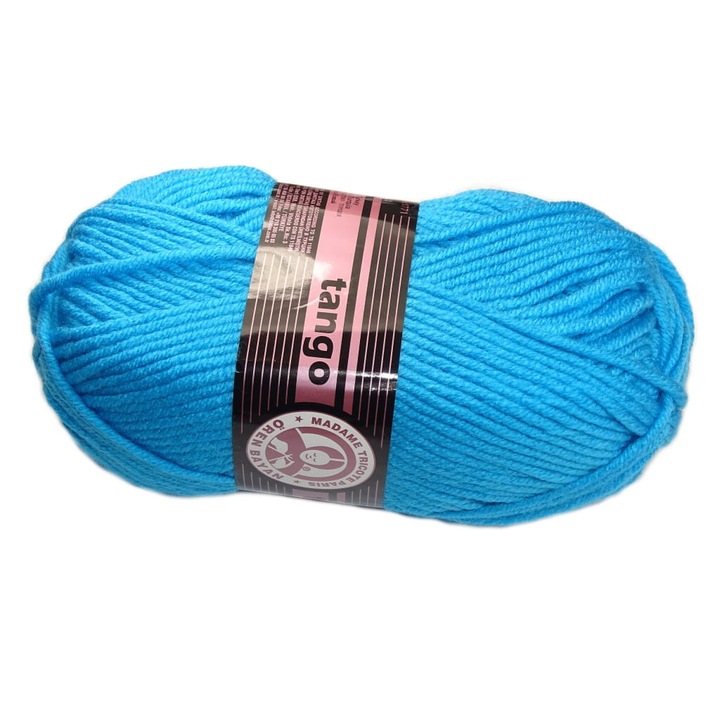 Fir textil Tango, 100% akril, 100g, 120m, 6-8mm, kék