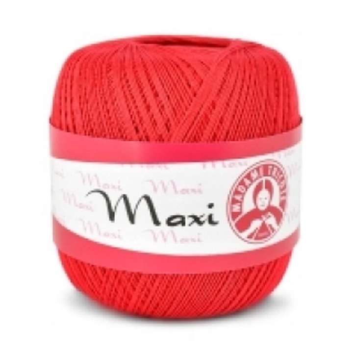 Kordonek Maxi, Madam Tricote, 100g, 565m, 10 tex, 2-2,5mm, set de 6 bucati