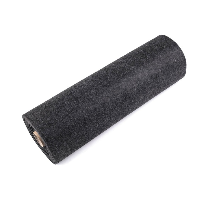 Filc anyag, 50 cm, 3 mm vastag, 5 m, szürke
