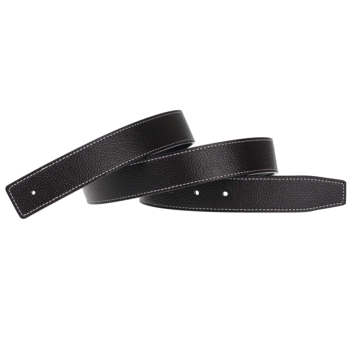 FÉRFI MARHABŐR CSERESZÍJ, 38 MM, FEKETE, 105 CM