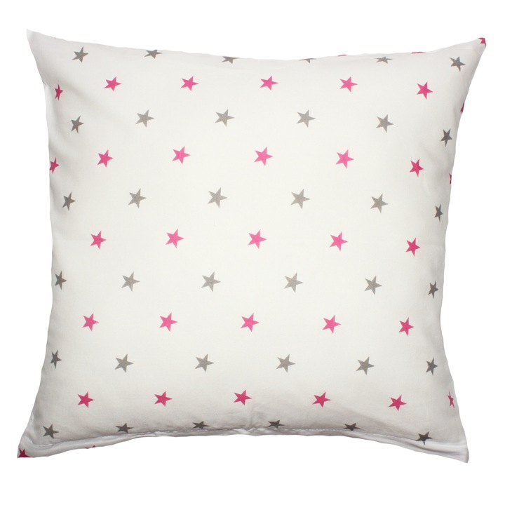 Fata de perna, stelute roz cu gri