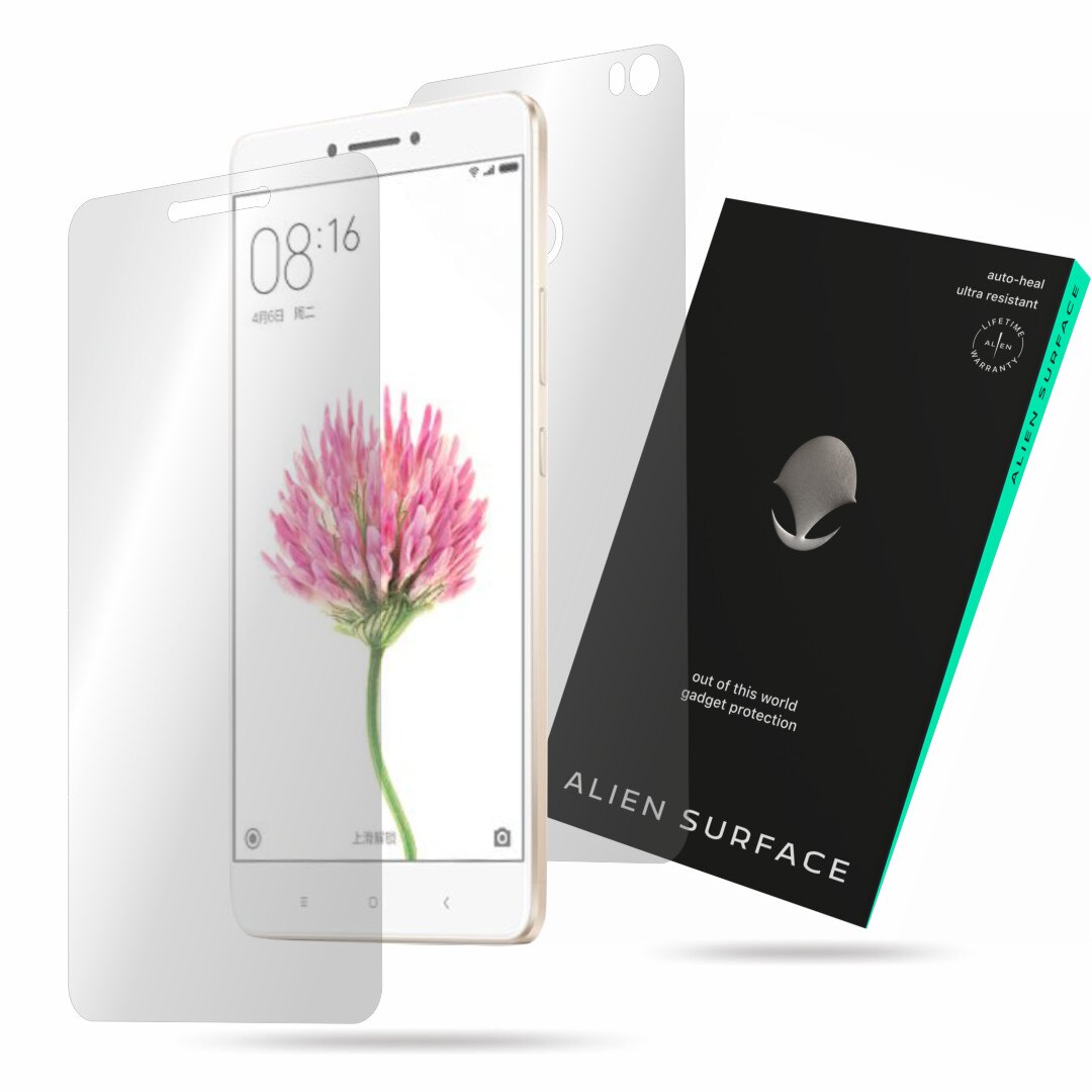 Folie Alien Surface, Xiaomi Mi Max, protectie ecran, spate