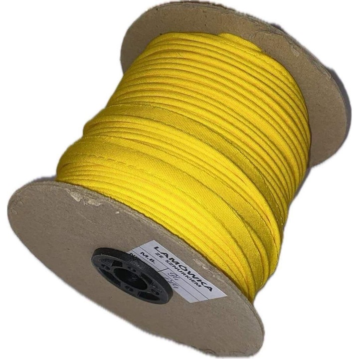 Textil cérna, 1 m, pamutból, Sárga