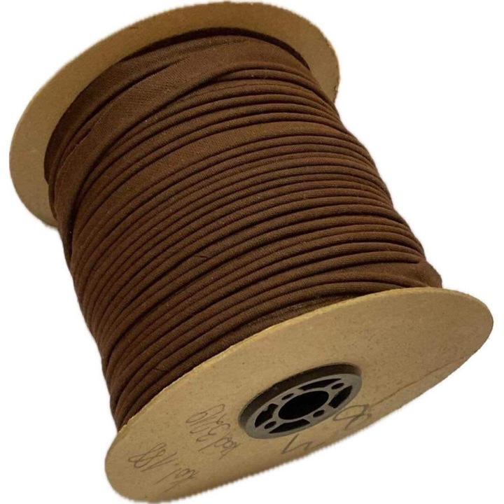 Textilszál, 12mm, 1 m, Barna