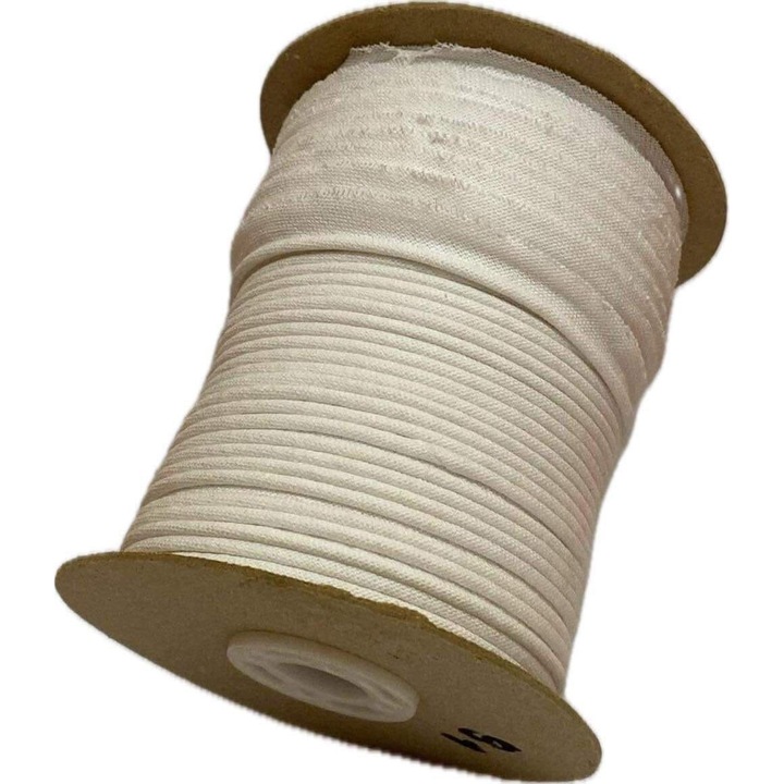 Pamut textil cérna, 1 m, Fehér