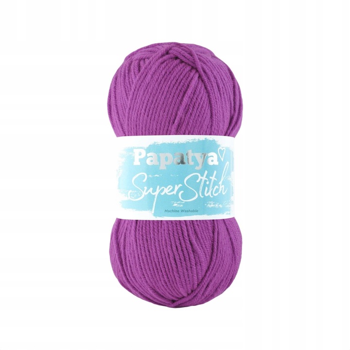 Garnitur Papatya Super Stitch, 100% Acril, 200mb, 100g, culoare 4520
