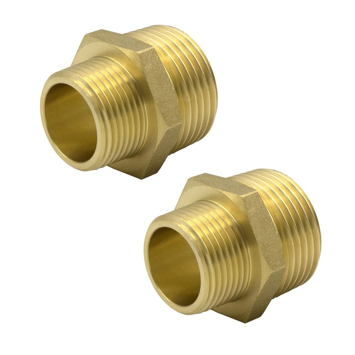 Set 2 Mufe Reducere 1/2" la 3/4", Lhdfyqt, Aurii, 20x25mm
