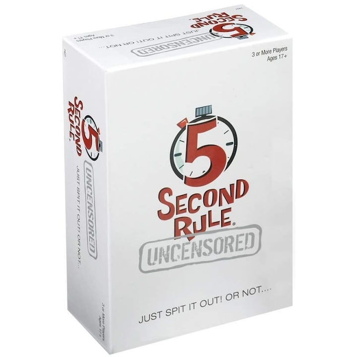 Настолна игра, AjieQaQ, 5 Second Rule Uncensored Edition, хумор за възрастни, 3+ играчи