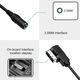 Aux IN adapter csatlakozó, PsAyl®, Volkswagen Tiguan GTI CC Skoda Fabia Octavia Seat Audi A6L Q5 Q7 A8 S5 A5 A4L A3 MMI 3G / MMI 2G / AMI / MDI, fekete