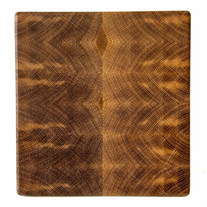 Tocator lemn masiv de stejar "end grain" 230x215x25