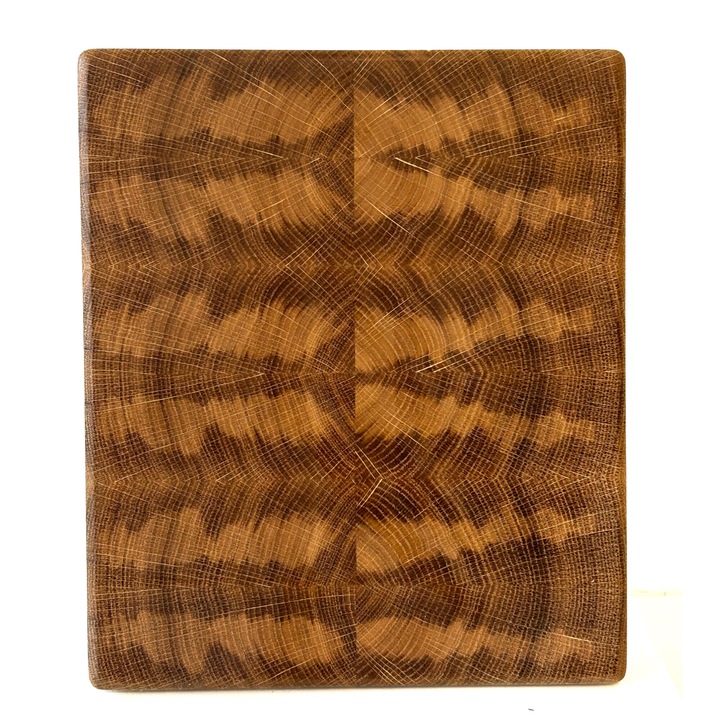 Tocator lemn masiv de stejar "end grain" 240x200x25