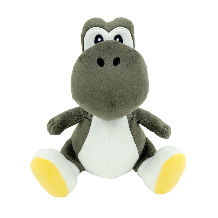 Jucarie de plus Super Mario Yoshi Noir Plush 20cm