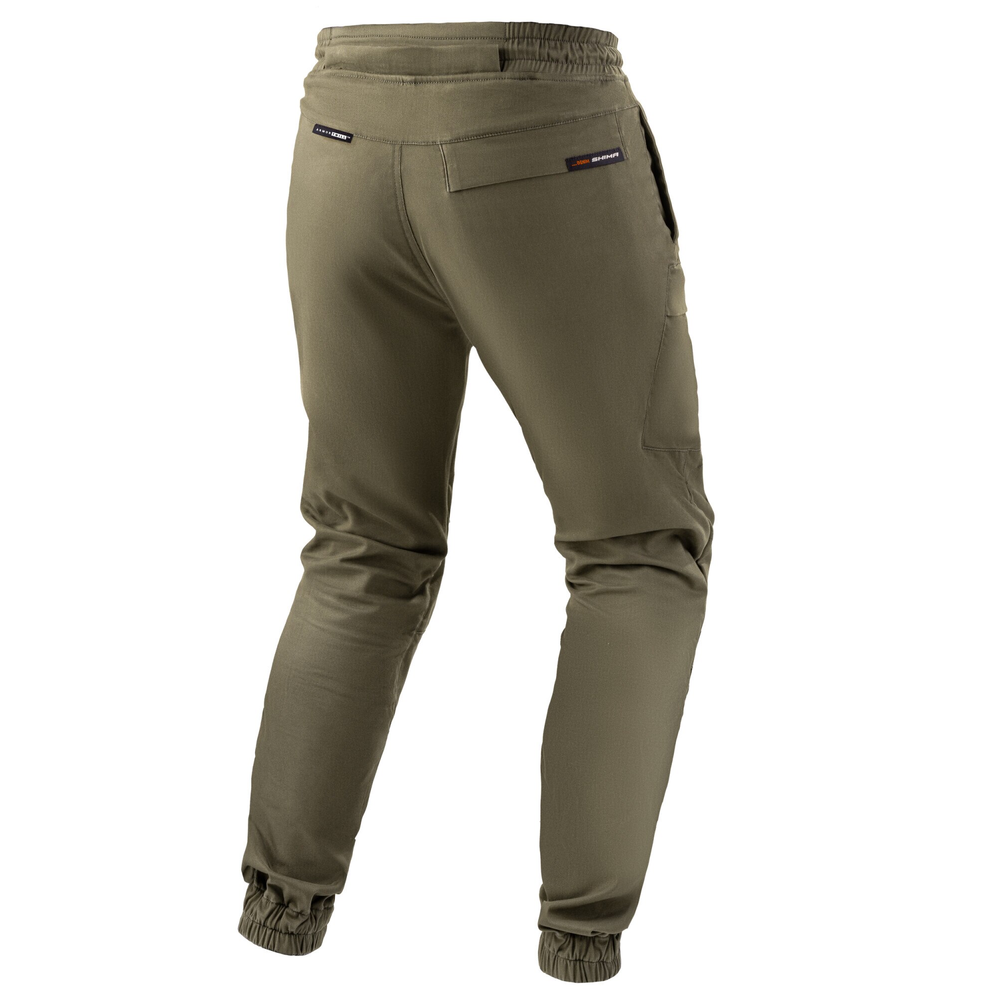 Pantaloni moto jogger, Shima Joggster, Kaki, 32 - eMAG.ro