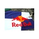 Red Bull kültéri banner, 100x80cm, poliészter anyag, HD nyomtatás, UV álló