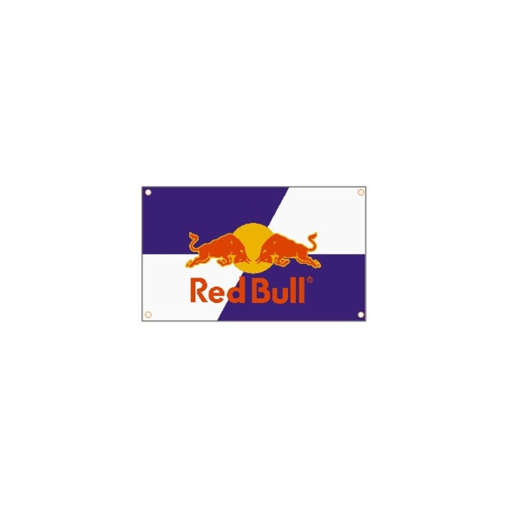 Red Bull kültéri banner, 100x80cm, poliészter anyag, HD nyomtatás, UV álló