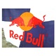 Red Bull kültéri banner, 100x80cm, poliészter anyag, HD nyomtatás, UV álló