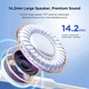 Casti cu Fir compatibile cu Samsung, OPTIM SOLUTION, Type-C, Half In-Ear Design, Izolare Fonica, Calitate Audio Superioara, Phone Calls, Music, Sport, Confort Ergonomic, Control Intuitiv, Butoane Accesibile, Alb