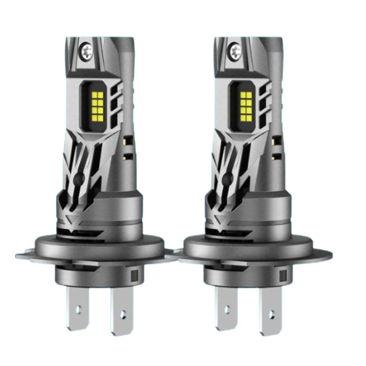 Set 2 Becuri LED Elysar H7, A500 series, 70W/Set, 16.000LM, 6500K, IP68, Durata de viata peste 50.000 ore, Plug & Play
