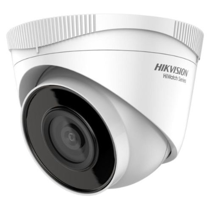 IP камера Hikvision HiWatch 4MP Turret, IR 30m, PoE, IP67, 2.8mm обектив