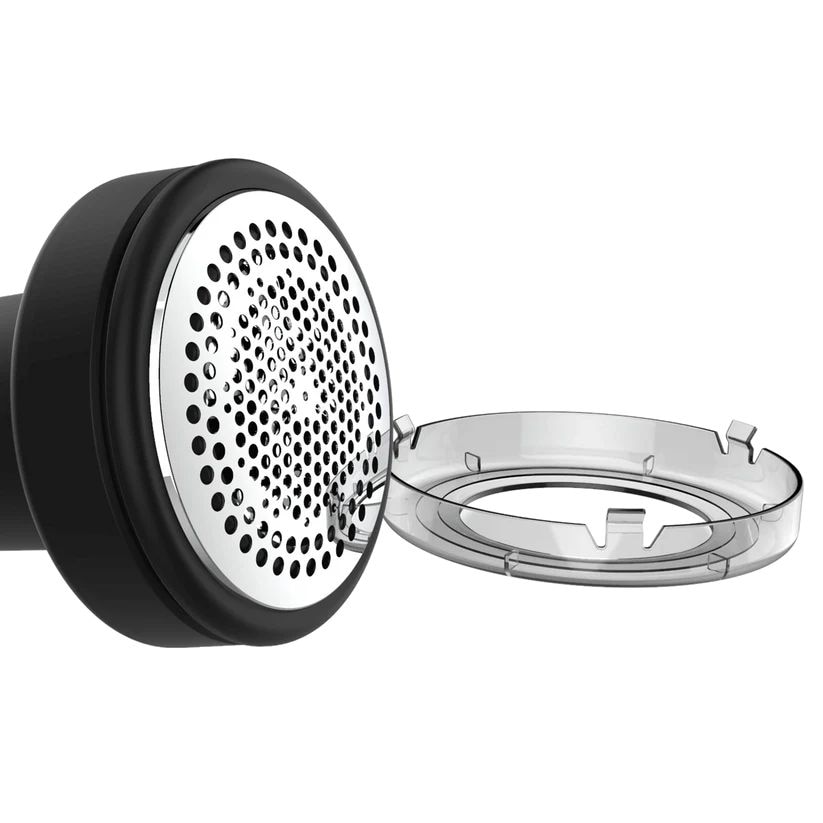 Aparat de curatat scame SteamOne, 9500 rpm, incarcare la USB-C, curatare eficienta a tuturor tipurilor de tesaturi, design ergonomic, indicator luminos, autonomie 60 minute continuu, oprire de siguranta, negru