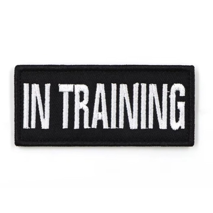 Sticker accesoriu pentru Ham, detasabil, prindere tip Velcro, In Training