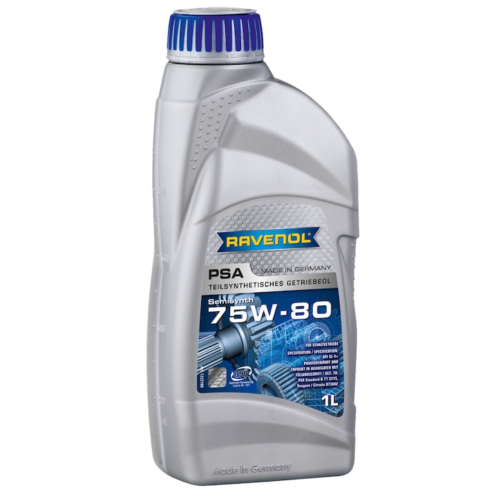 Ulei transmisie manuala Ravenol Getriebeol PSA 75W80 1 litru