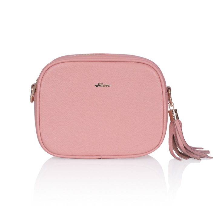 Geanta Zevo dama mini Piele Naturala, Curea Textil, Analesiawwert