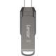 Memory Stick, Lexar JumpDrive Dual Drive D400 Type-C/Type-C & Type-A, до 100MB/s четене (USB 3.1) 32GB