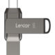Memory Stick, Lexar JumpDrive Dual Drive D400 Type-C/Type-C & Type-A, до 100MB/s четене (USB 3.1) 32GB