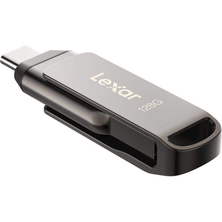 Memory Stick, Lexar JumpDrive Dual Drive D400 Type-C/Type-C & Type-A, akár 130MB/s olvasási sebesség (USB 3.1) 128GB