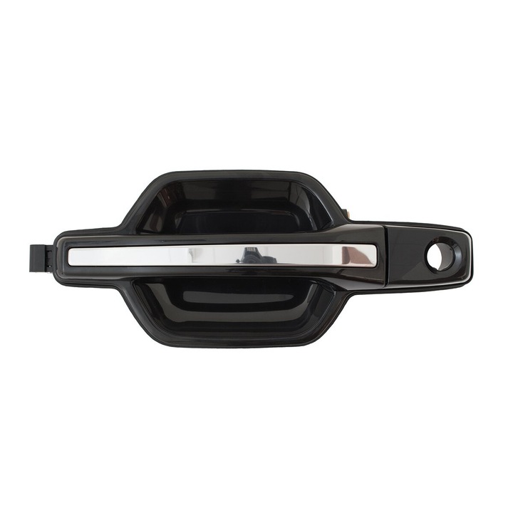 Bal külső ajtó kilincs Mitsubishi Pajero III-hoz, 1999-2006, fekete króm kilinccsel, új garnitúra