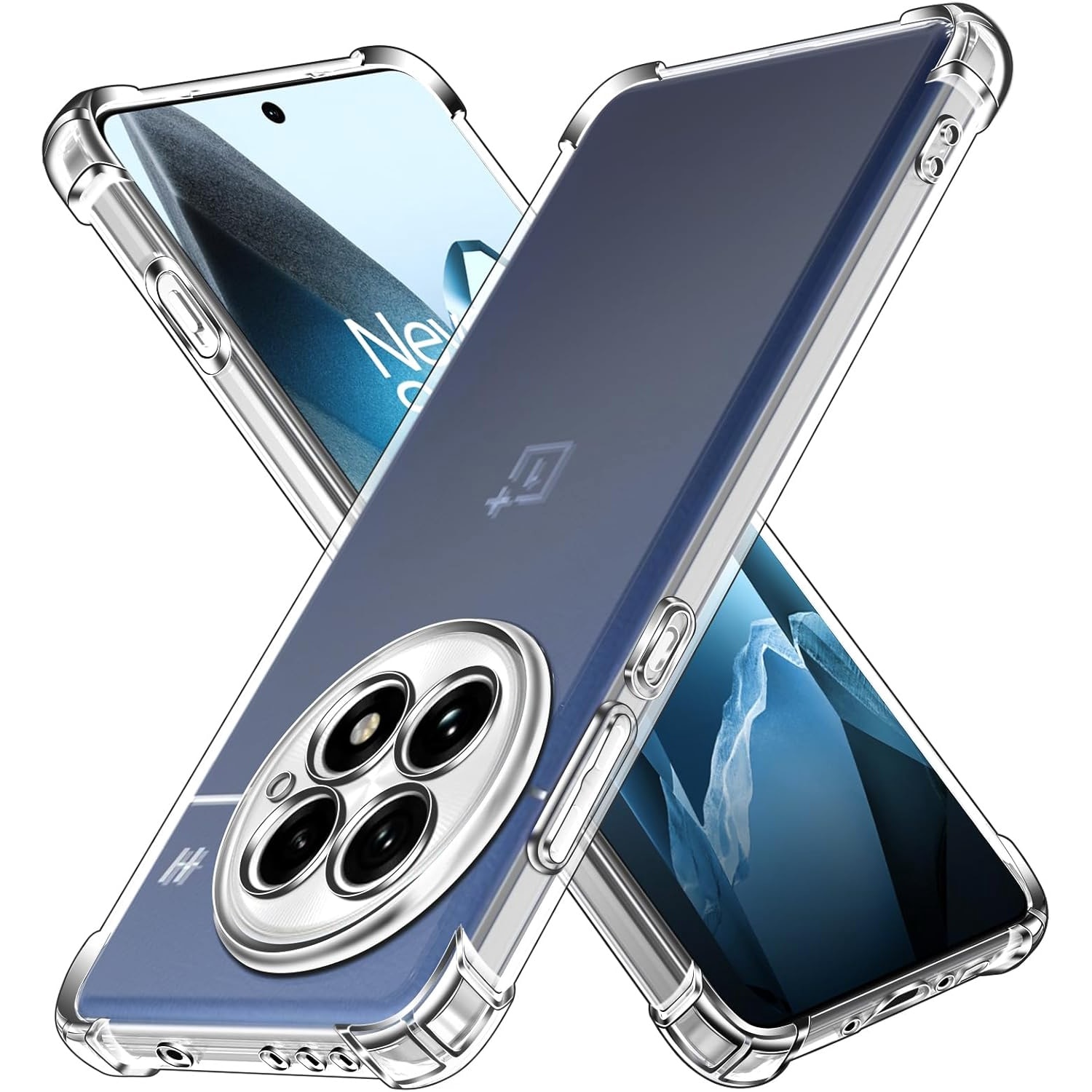 Husa pentru OnePlus 13 Slim Anti-Shock 1.5mm reinforced 4 corners Transparent