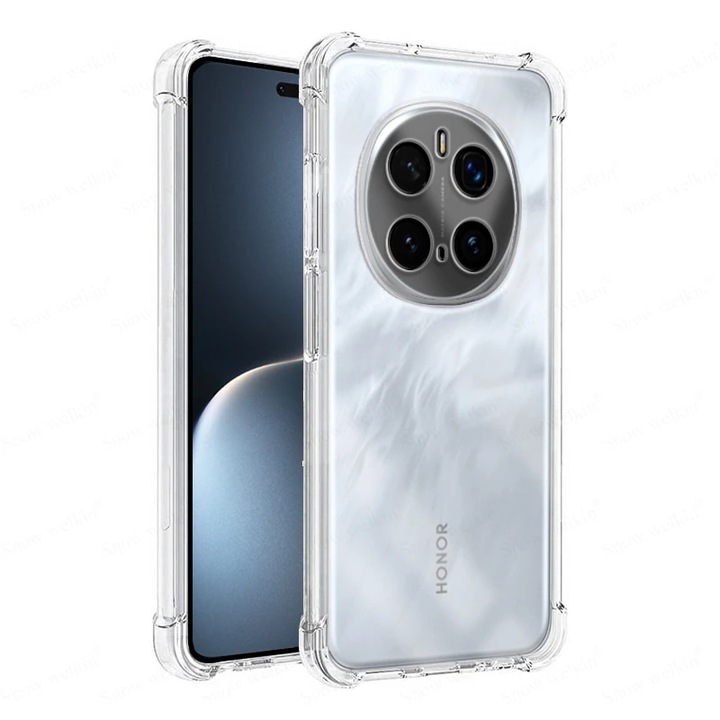 Калъф за Honor Magic 7 Pro Slim Anti-Shock 1.5 мм подсилен 4 ъгъла Прозрачен