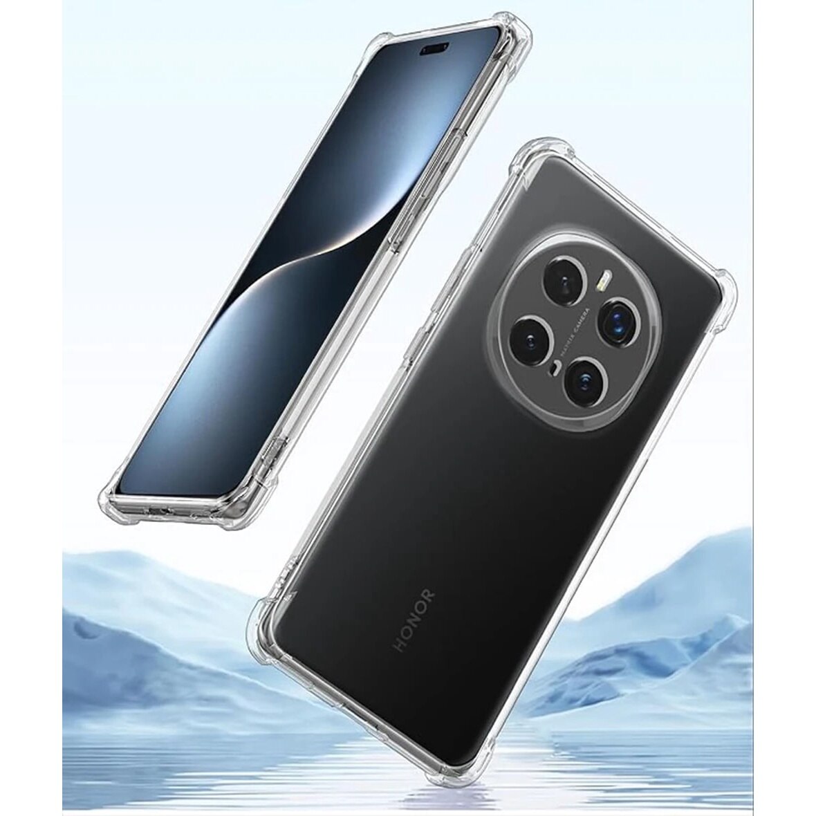 Husa pentru Honor Magic 7 Pro Slim Anti-Shock 1.5mm reinforced 4 corners Transparent
