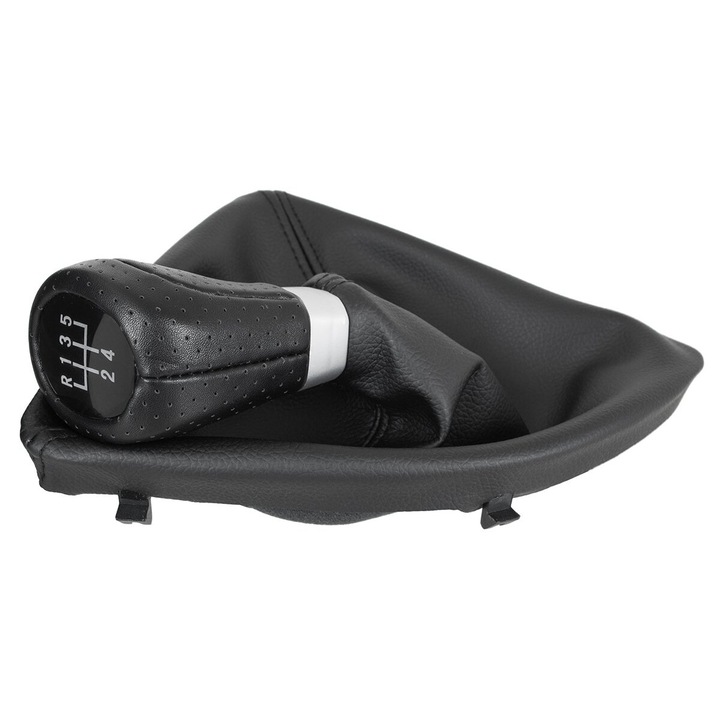 Nuca schimbator de viteze + manson, MODECAR, pentru BMW E82, 5 viteze, negru