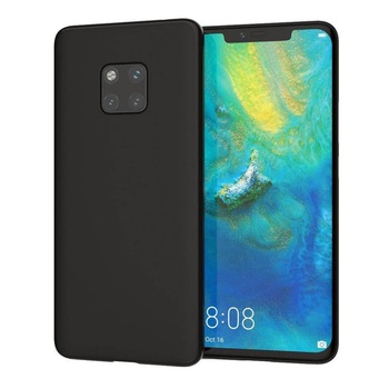 Husa Huawei Mate 20 Pro antisoc TPU Gel neagra Husa Huawei Mate 20 Pro antisoc TPU Gel neagra