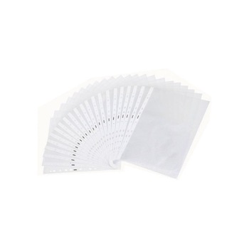 Folie protectie documente A4, set 100 bucati, Exxo Folie protectie documente A4, set 100 bucati, Exxo
