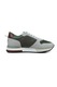 GAP, Pantofi sport cu insertii din plasa, Visiniu, Gri, Verde masliniu, 40