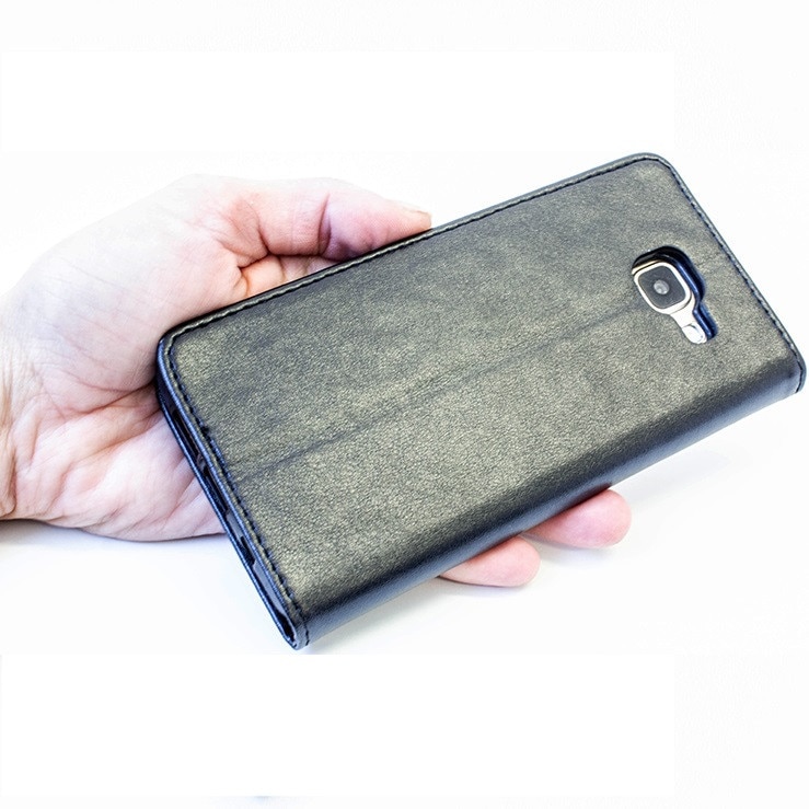 Husă de telefon compatibilă Honor 400 5G, tip carte, cu suport pentru carduri, închidere magnetică, negru, Smart Magneto