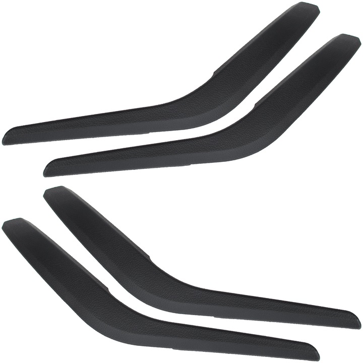 Set 4 bucati suporturi interioare usi, MODECAR, pentru BMW X1 E84, 2009-2015, negru