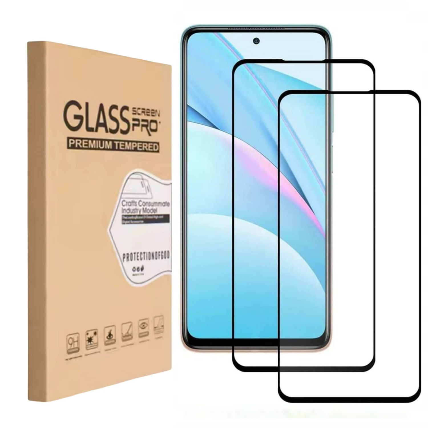 Set 3 Folie de protectie ecran exterior din sticla pentru Motorola Moto G31 / Moto G41 / Moto G62 5G / Moto G71 5G, Ultra HD, Anti Zgarieturi, Anti Socuri, Vanaxalife®