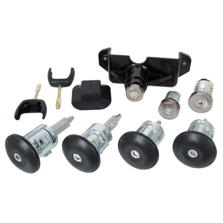 MODECAR zár készlet, Ford Transit 2006-hoz, 7 darab, ajtózárral és motor gyújtással