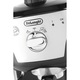 Espressor manual De'Longhi EC221.B, 15 Bar, 1 l, dispozitiv spumare, sistem cappuccino, oprire automata, negru/ gri